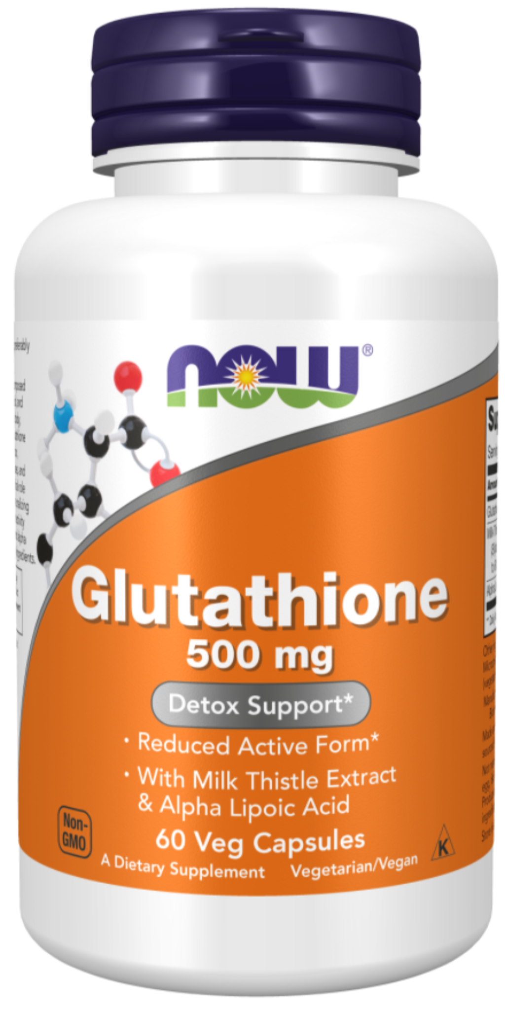 NOW Foods Glutathione 500mg 60 VCaps