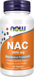 NOW Foods NAC 1000mg 120 Tablets